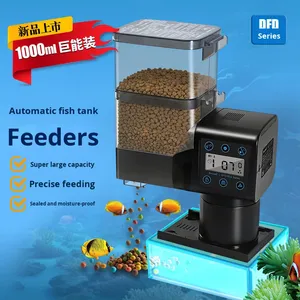 DFD-750B DFD-1000B 智能定时喂食器 景鱼海龟自动喂食器 大容量1000ml - Product Image 4