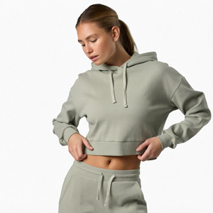 Conjunto de Sudadera con Capucha y Pantalones Deportivos Unisex de Invierno, Transpirable, Estampado, Informal, Holgado, de Algodón y Felpa, Ecológico, Grueso, para Entrenamiento - Product Image 1