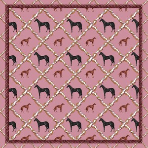 70x70 cm Satin-Finish <b>Silk</b>-Like <b>Square</b> <b>Scarf</b> Printed Vintage Women's <b>Scarf</b> Decorative Shawl - Product Image 3
