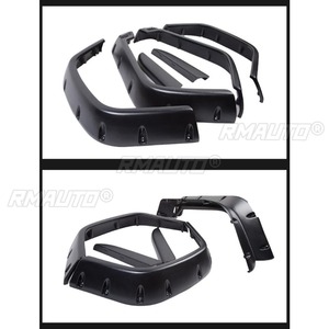 Pour Jeep Wrangler TJ : Garnitures d'ailes de roue, kit carrosserie pour sourcils de roue, élargisseurs d'ailes, pièces extérieures - Product Image 4