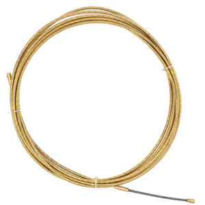 Tire-fils à ressort solide 4 mm en acier, armure en maille de cuivre pour câble de réseau électrique et conduit dissimulé, direct usine - Product Image 1