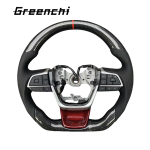 Para el nuevo volante de fibra de carbono deportivo de fondo plano Crown Highlander <span class=keywords><strong>Sienna</strong></span> Gravia de Toyota, actualización y personalización - Product Image 3