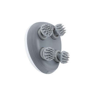 Mini masajeador de cabeza de silicona ABS + de mano portátil con embalaje de caja de regalo de Control de sincronización de 6 modos - Product Image 4