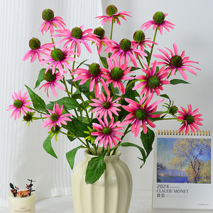 Fleurs artificielles Flower Delight, couleurs mélangées, en soie, réalistes, pour décorations de mariage et de maison - Product Image 5