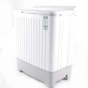 Lavadora de Carga Superior Pequeña para el Hogar, Lavadora Semiautomática de Doble Tambor, Eléctrica para Hoteles - Product Image 3