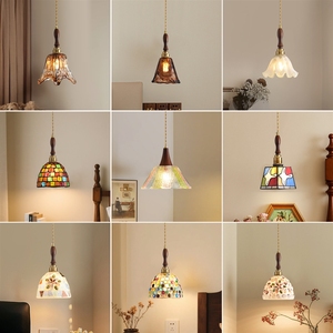 Lampu Samping Tempat Tidur Gaya Cina, Liontin Pelindung Mata, Retro dan Berkesan, Dekorasi Bar, Dekorasi Aula Masuk - Product Image 1