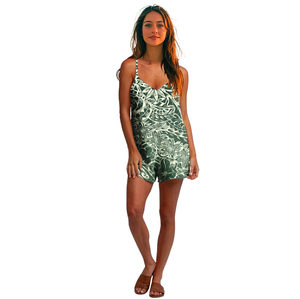 Tute in stile hawaiano polinesiano stile polinesiano personalizzate di alta qualità con stampa floreale femminile pantaloncini estivi Casual per le vacanze - Product Image 2