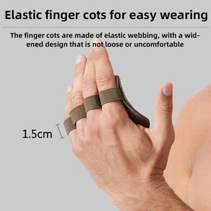 Gants de fitness en cuir pour tractions, protection des paumes, quatre doigts, longueur poignet, antidérapants, pour hommes et femmes - Product Image 5