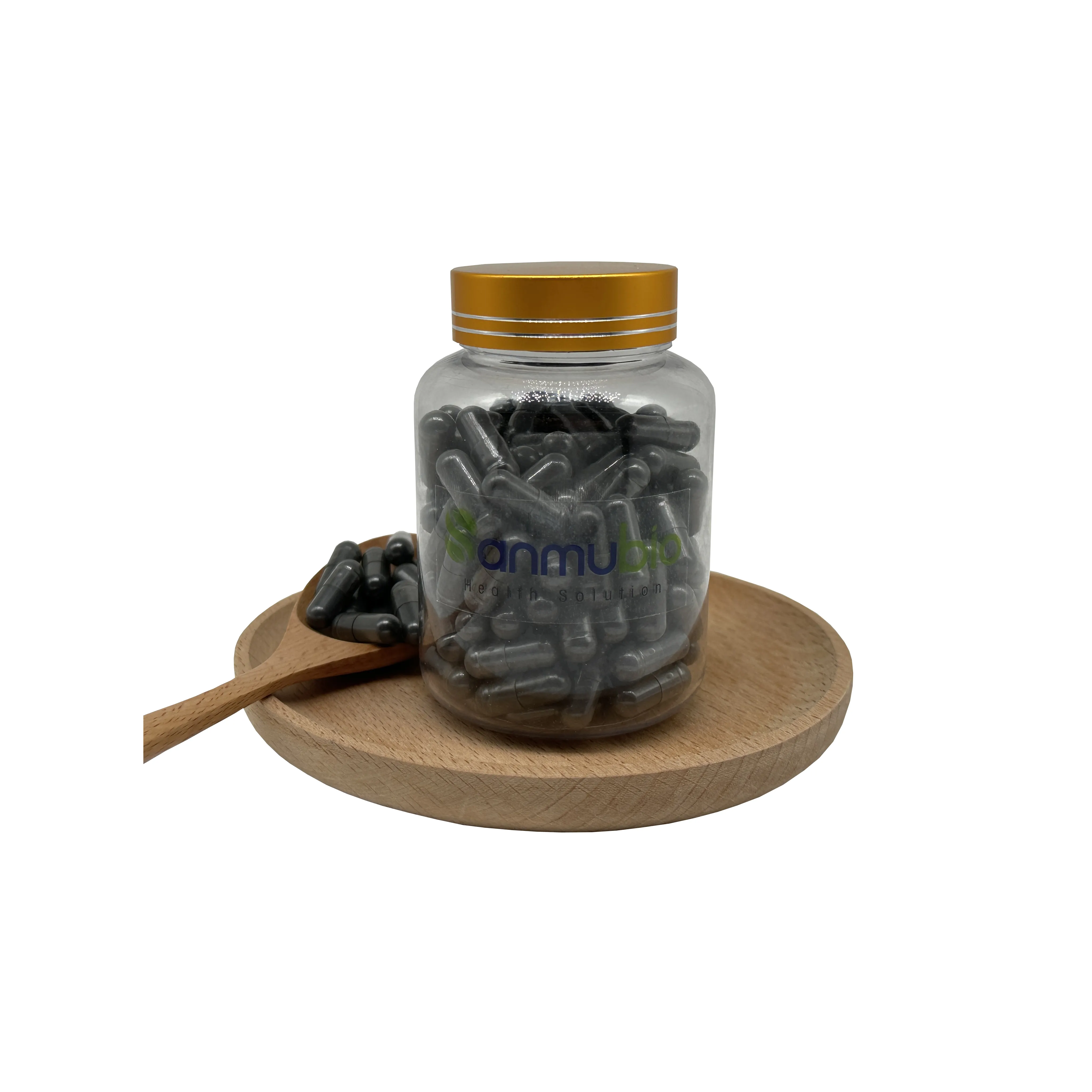 OEM Charcoal Capsules Sourced from 100% Coconut Shells Detoxinfication Carbon Capsules