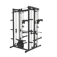 Système de musculation multifonction tout-en-un avec Flybird et Smith Machine, entraîneur complet, rack pour squats et développé couché
