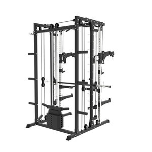 Gimnasio Multifuncional Todo en Uno con Máquina Smith y <span class=keywords><strong>Flybird</strong></span>, Entrenador Completo, Soporte para Sentadillas y Press de Banca - Product Image 6