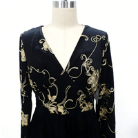 Robe longue d'été pour femme, grande taille, motif floral, style vintage froncé, taille unique, tissée légère