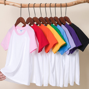 2026 NEW KJ Promotional High Quality Customized Blank Logo Printing Sleeve T-Shirts