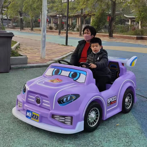 Meilleures ventes 2026 : Voitures tamponneuses électriques lumineuses télécommandées en acier et plastique, véhicules télécommandés pour enfants et adultes, équipement de parc d'attractions - Product Image 2