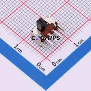 SK-12D07-VG 4 NS PA Slide Switch Through hole Switch Single Pole Double Throw Rectangle Pin Header PC Pin Through Hole - Product Image 1