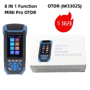 Mini Otdr Tester 1310nm/1550nm 1610/1625nm JW3302SJ con VFL OPM RJ45 mappa evento sorgente luminosa fibra ottica Tester OTDR