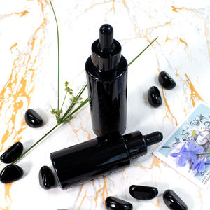 Botella de Vidrio Ámbar Recargable de 10 ml, 30 ml, 100 ml para Aceites Esenciales con Gotero Reductor de Orificio y Tapa Antisabotaje - Product Image 4