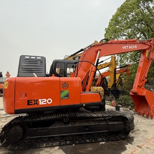 Machine à chenilles d'excavatrice d'occasion Hitachi en vente à Shanghai de Chine Haute bonne performance Offre Spéciale EX120-3 stock - Product Image 1