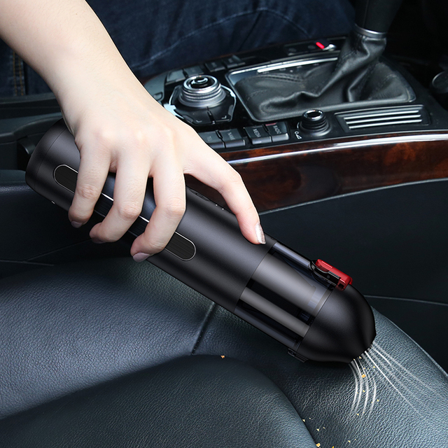 USAMS ZB234 Rechargeable Cordless Portable Wireless Vaccum Cleaner Hand Mini Car Cleaner Vacuum for Car Home