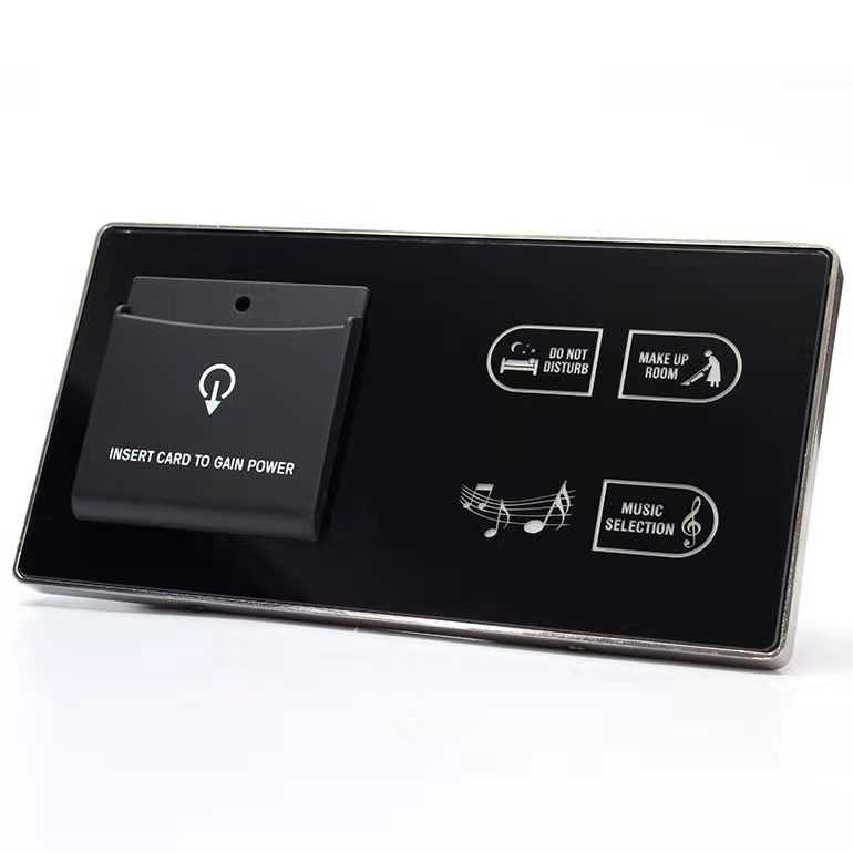 Doppio Rf Smart Camera D'albergo Interruttore di Tocco Interruttore di Risparmio energetico Per RFID Sistema di Blocco