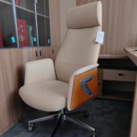 Chaise de bureau ergonomique pour dirigeant, moderne, en métal, réglable en hauteur, confortable, couleur personnalisable, durable pour la chambre à coucher