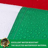 Promotion - Drapeau sud-africain personnalisé en nylon durable 3x5 pieds - Bannière à suspendre en extérieur - Drapeau national sud-africain