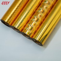 Rouleaux de feuille à estamper à chaud prêts à être expédiés, feuille argentée pour emballage de boîtes, estampage à chaud, feuille métallisée, papier holographique