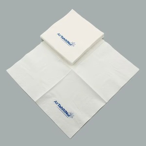 柔らかいカスタム印刷使い捨て2 Plyレストラン用ナプキンブラックロゴウェディングカクテルディナーナプキン - Product Image 6