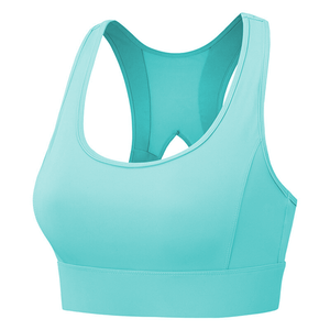 Women Workout Training Bra V Neck U <b>Back</b> Sports Fitness Gym Yoga Wear Active Wear Removable Bra Pads Fashion Fitness Activewear - Product Image 6