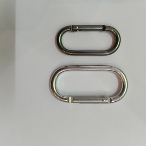 Mosquetón de Aluminio Ovalado Tipo <span class=keywords><strong>O</strong></span> de Bajo Precio, 5cm 6cm, Hebilla para Bolsa, Venta Directa de Fábrica - Product Image 6