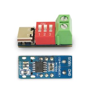 Placa de Prueba de Carga Rápida PD Deceiver QC PD, Voltaje Ajustable de 5-20V, Ajuste DIP - Product Image 4