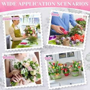 Nuovo pelapatate rosa pelapatate pulitore per fiori taglierina essenziale per negozi di fioristi - Product Image 6