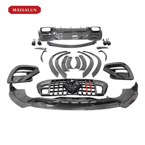 <span class=keywords><strong>Precio</strong></span> directo de fábrica para BENZ GLE-class GLE63 Coupe, actualización a estilo <span class=keywords><strong>B</strong></span>, Kit de carrocería de fibra de carbono, alerón difusor trasero de labio delantero - Product Image 5