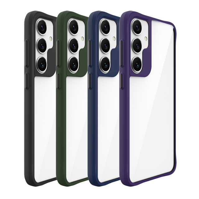 Matte Armor Shockproof 1.5mm Thickness PC Cover Phone Case for Samsung Galaxy S22 Ultra S23 S25 Plus S24 S21 S20 FE Note 20 A51