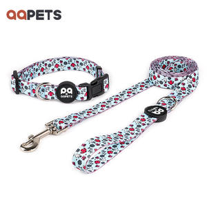 Arnés de perro con diseño de impresión personalizada, conjunto de correa, Collar, Bandana, pequeño, ajustable, sin tirones, conjunto de correa, patrón de calavera - Product Image 4