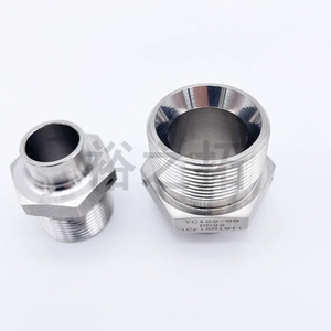 ข้อต่อเชื่อมสแตนเลส 60 องศา รุ่น YC122 89 ข้อต่อไฮดรอลิกสำหรับงานอวกาศ - Product Image 2