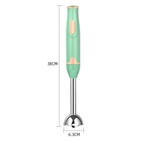 Ensemble de mixeurs plongeants électriques multifonctionnels à vitesse variable en acier inoxydable pour usage domestique et hôtelier