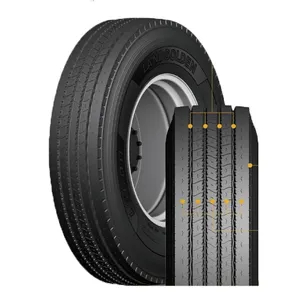 Doublecoin/Landgolden commercial tires 11 r22.5 semi truck 295/75 r22.5 rimorchio e pneumatici sterzanti dalla thailandia