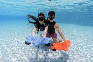 Scooter sous-marin électrique pour la plongée et la natation en piscine, propulseur à hélice, en aluminium et plastique, 130W, pour adultes et enfants, sport aquatique - Product Image 4