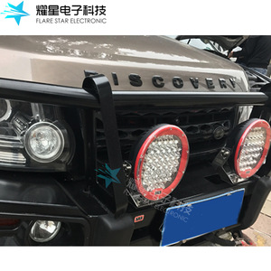 ไฟส่องสว่างแบบวงกลม Flare Star Electronic ขนาด 9 10 นิ้ว 225w Cree LED สำหรับงานออฟโรด ตัวเรือนอะลูมิเนียมอัลลอยด์ ใช้พลังงานไฟฟ้ากระแสตรง - Product Image 2
