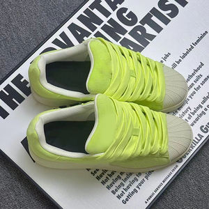 Mocassini Designer Bonners in Finta Pelle Scamosciata Vegana, <span class=keywords><strong>Scarpe</strong></span> Casual Bianco Nuvola di Alta Qualità per <span class=keywords><strong>Uomo</strong></span> e Donna, <span class=keywords><strong>Scarpe</strong></span> da Passeggio Estive e Primaverili - Product Image 2