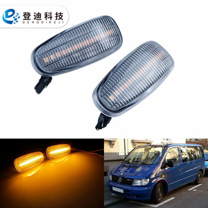 Intermitentes Laterales LED de Dengdi Technology para Mercedes-Benz Clase E W210 W202 W208 638R170, Luz Secuencial - Product Image 4