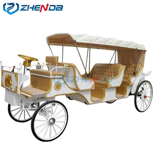 Carruaje de Turismo Personalizado Estilo Cenicienta para Bodas y Visitas Turísticas, Inspirado en el Carruaje Chino Antiguo - Product Image 2