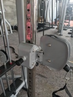 Máquina de Fuerza Multifuncional con Polea Doble Ajustable, Máquina de Cable Cruzado, Máquina Smith