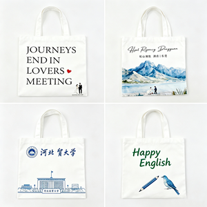 Sac fourre-tout en toile de coton vierge personnalisable avec logo imprimé, durable, pour le shopping, vente en gros - Product Image 6