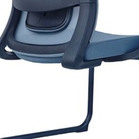 Chaise de bureau ergonomique JOHOOFURNITURE avec base cantilever, vente en gros, Cadeira De Escritorio pour bureau à domicile, coussin épais confortable