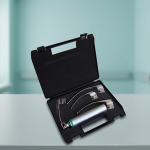 MayoMed Manual Fiber <b>Optic</b> Macintosh Laryngoscope Reusable 4 Blades Intubation Surgical <b>Instrument</b> Diagnostic Laryngoscope CE - Product Image 3