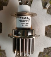 Tube de puissance à radiofréquence 6T58RA, tube triode oscillateur haute fréquence 6T58RA, tube amplificateur électronique 6T58RA