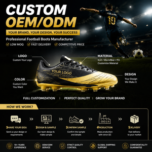 Botas <span class=keywords><strong>de</strong></span> Fútbol Profesionales FG <span class=keywords><strong>de</strong></span> Fábrica, Exterior Tejido, Suela <span class=keywords><strong>de</strong></span> TPU Resistente, para Terreno Firme, Entrenamiento <span class=keywords><strong>de</strong></span> Club, OEM - Product Image 6