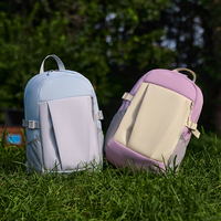Sac à dos pour ordinateur portable léger et imperméable pour filles et femmes, personnalisable avec logo, idéal pour les étudiants, les activités de plein air et le sport